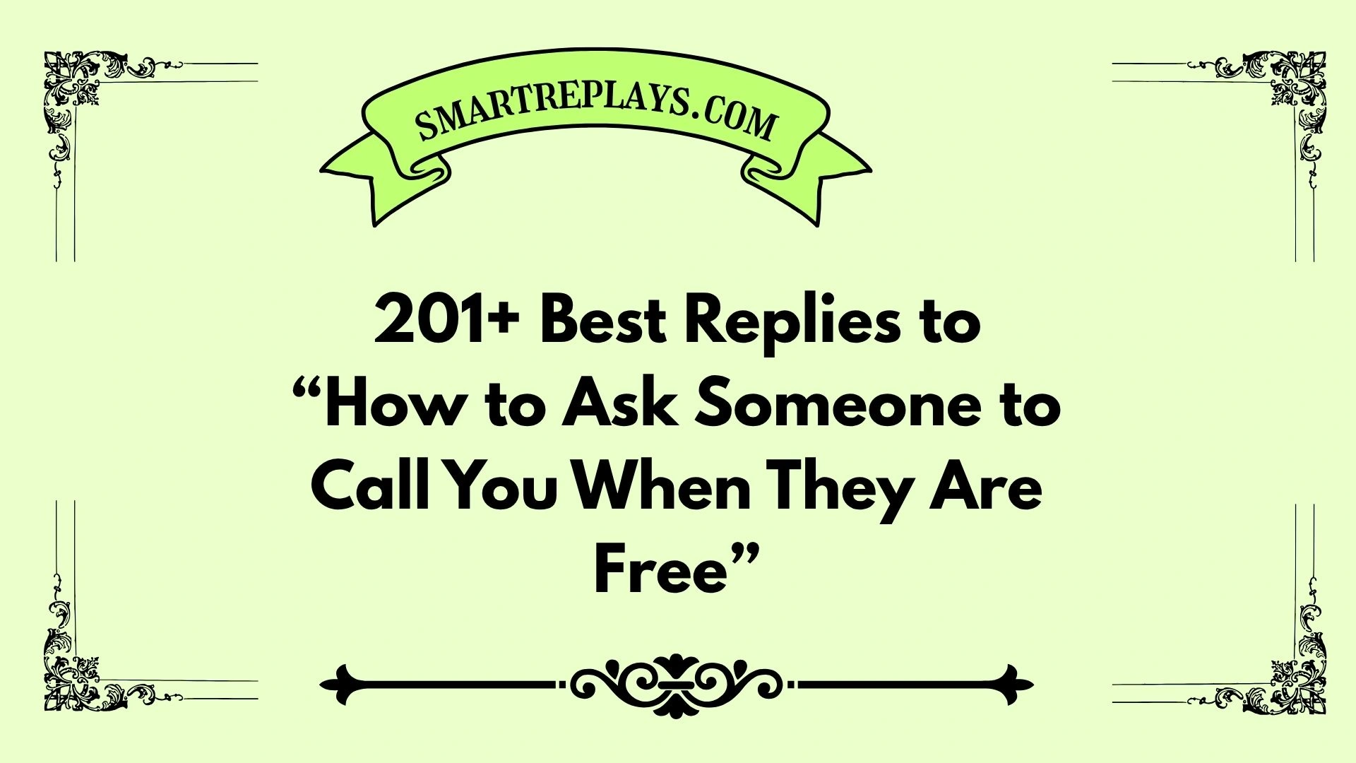 how to ask someone to call you when they are free
